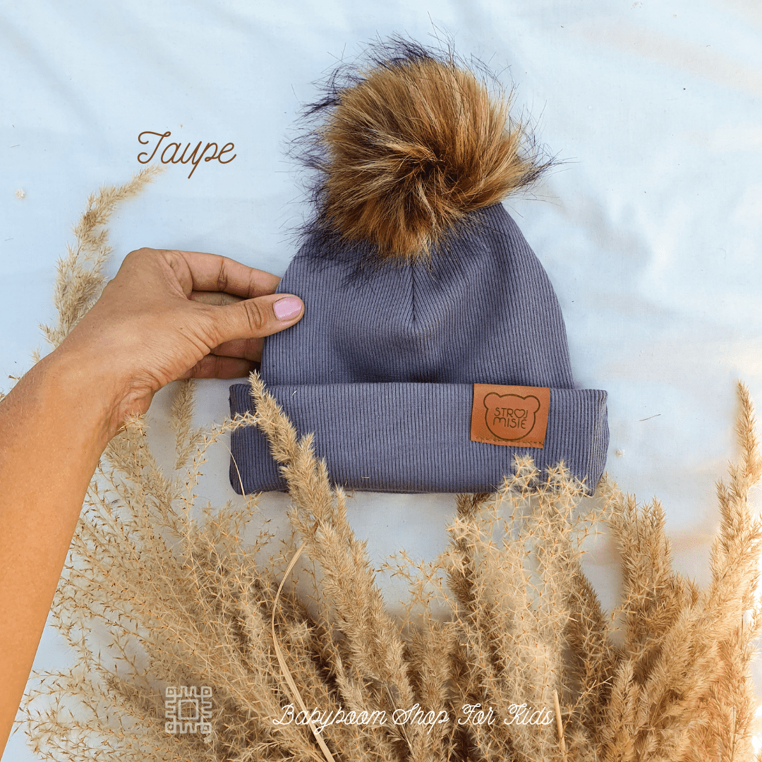 Wintermütze mit Loop aus Baumwolle | Wintermütze | Mehrere Farben & Größen