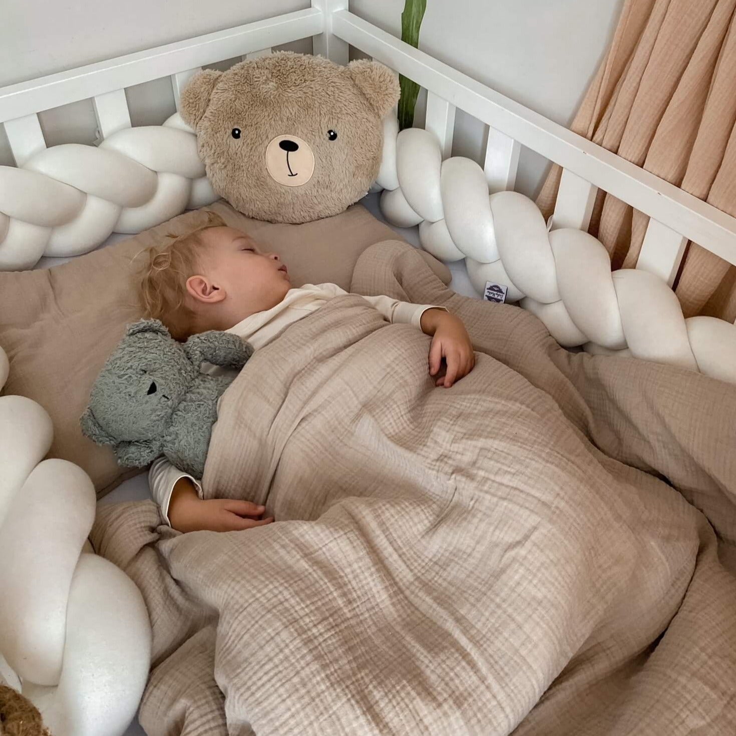 Bettwäsche aus Musselinstof, handmade, babyboom shop for kids