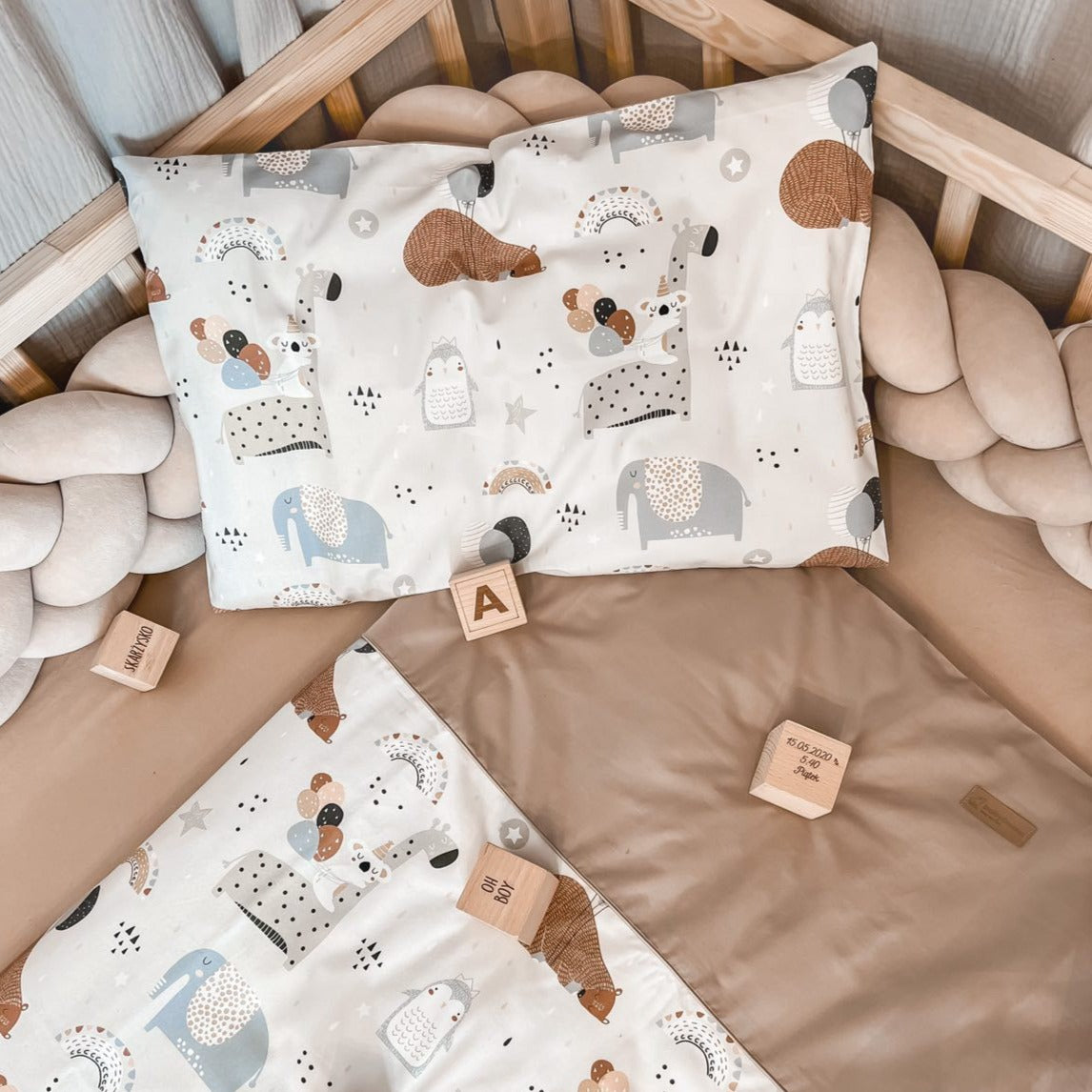 Bettwäsche "Cut Out" ohne Rüschen | Premium Baumwolle