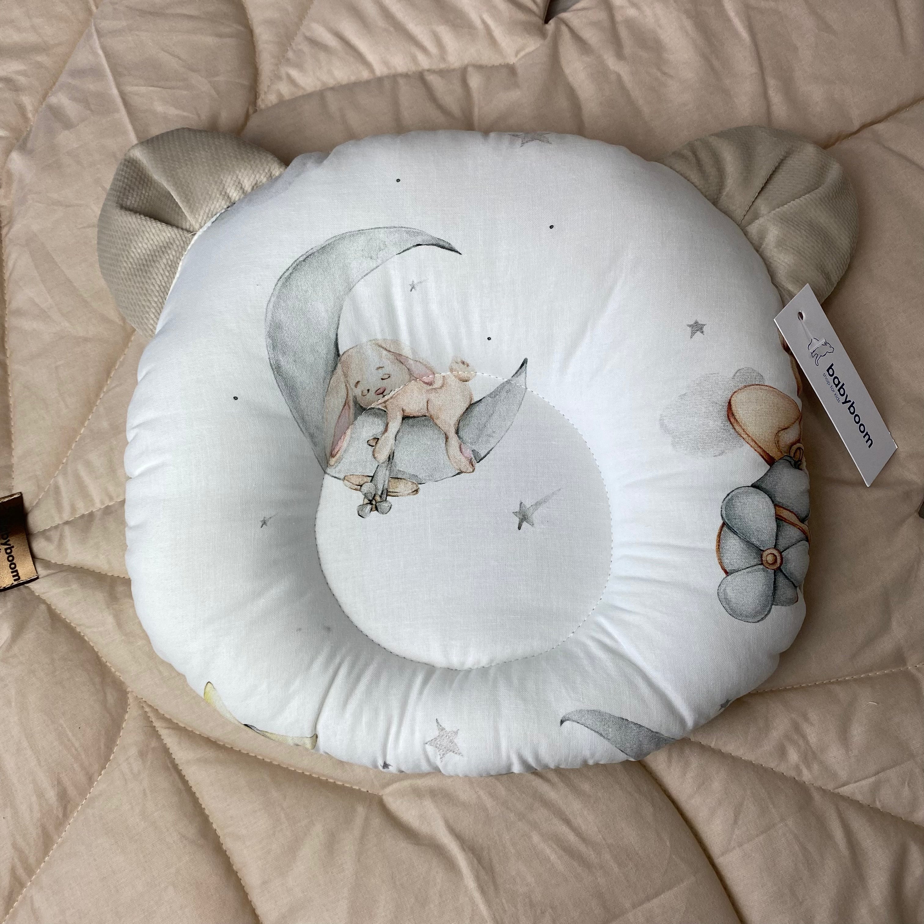 Bärenkissen | Premium Baumwolle & Samt