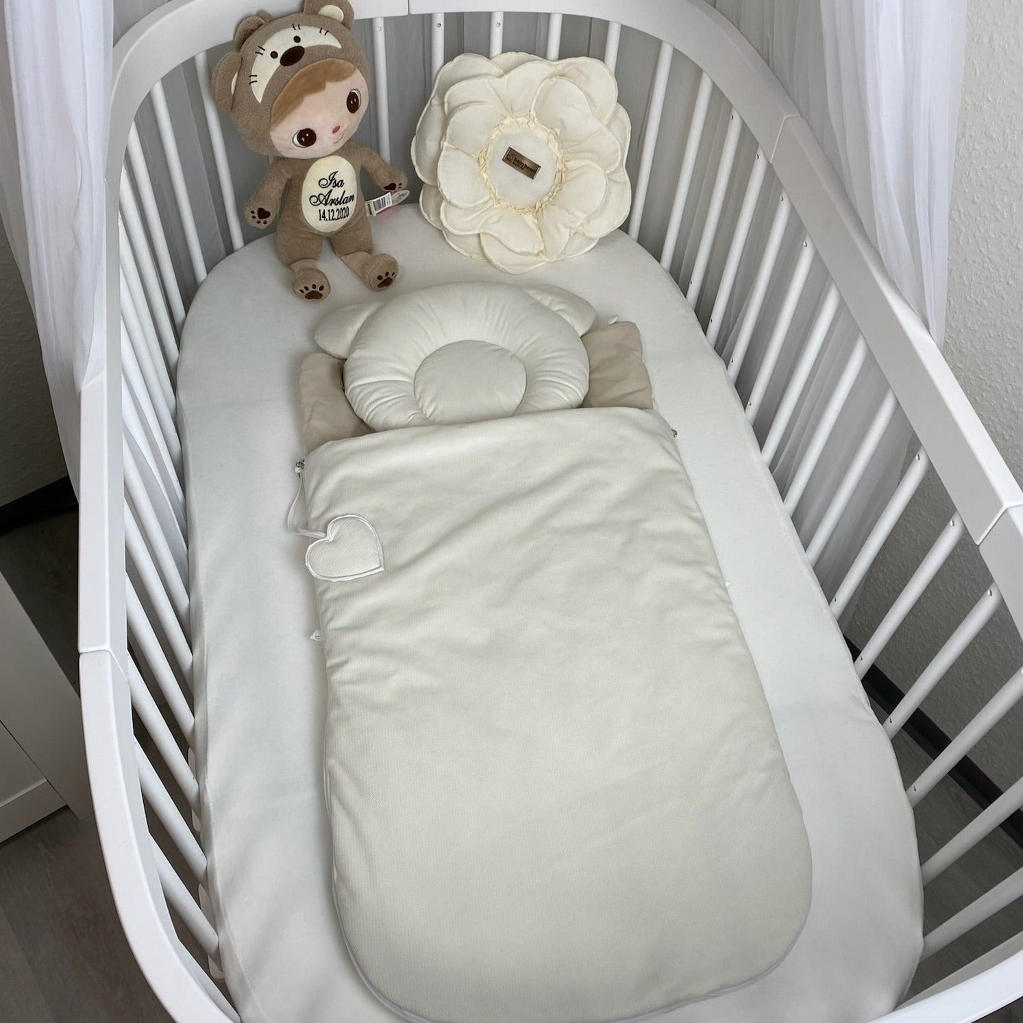 Babyschlafsack | Premium Baumwolle & Samt
