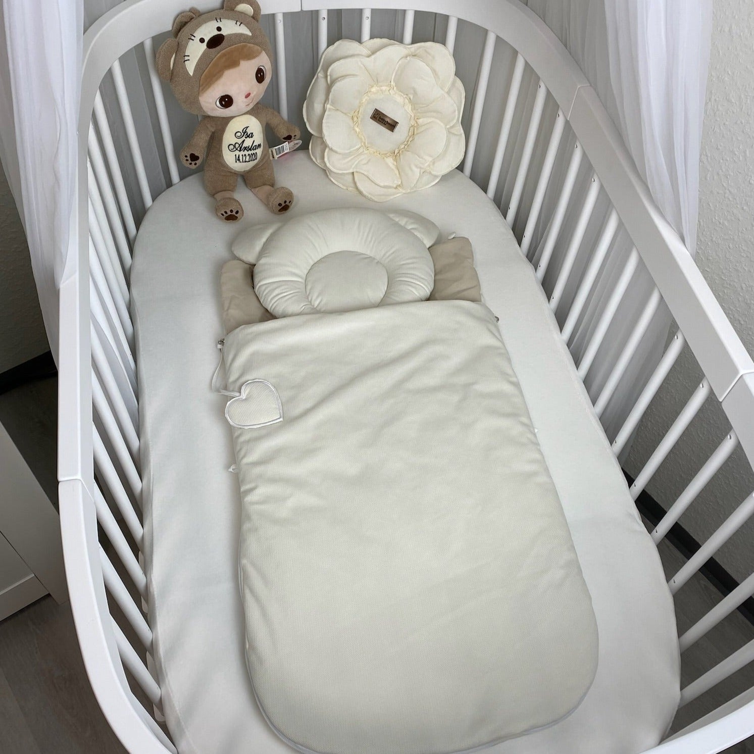 Luxus Babyschlafsack "Gajka" | Premium Baumwolle & Samt