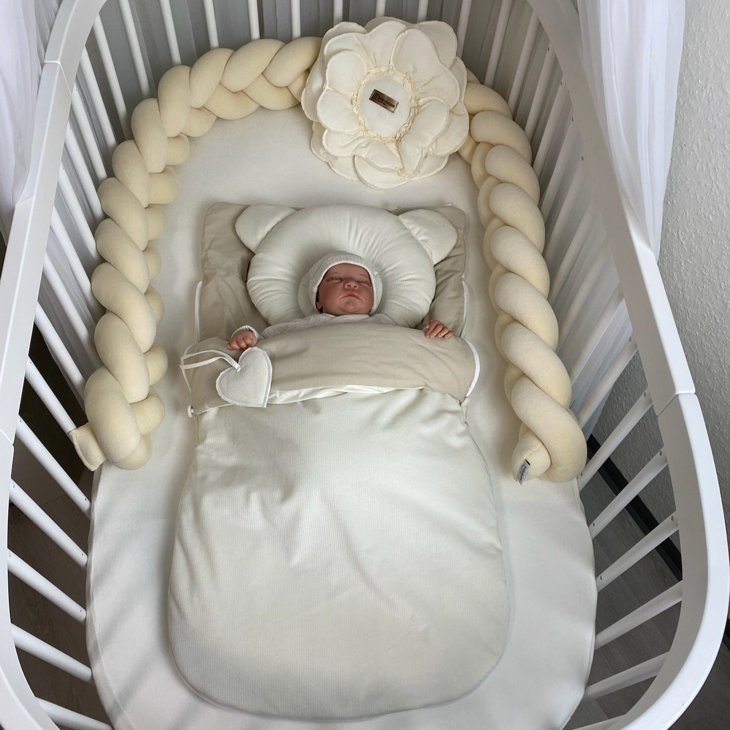 Babyschlafsack | Premium Baumwolle & Samt