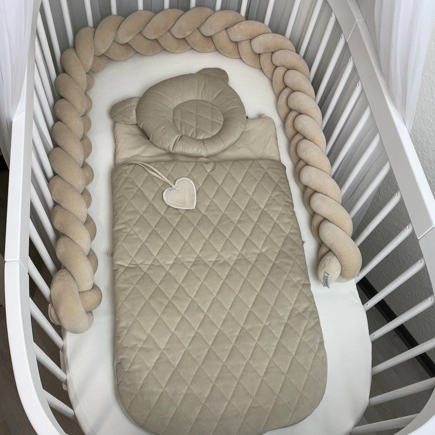Babyschlafsack | Premium Baumwolle & Samt