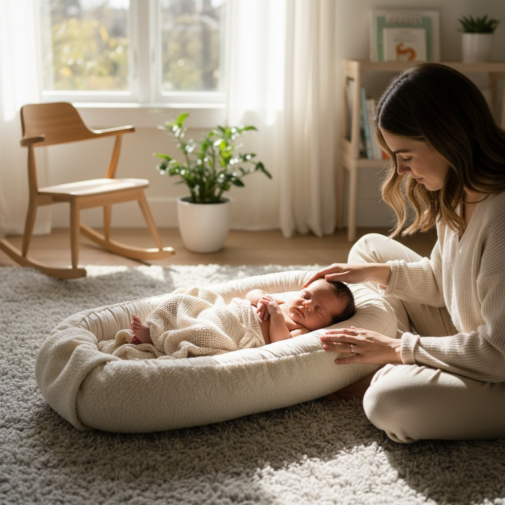 Babynest mit Manschette
