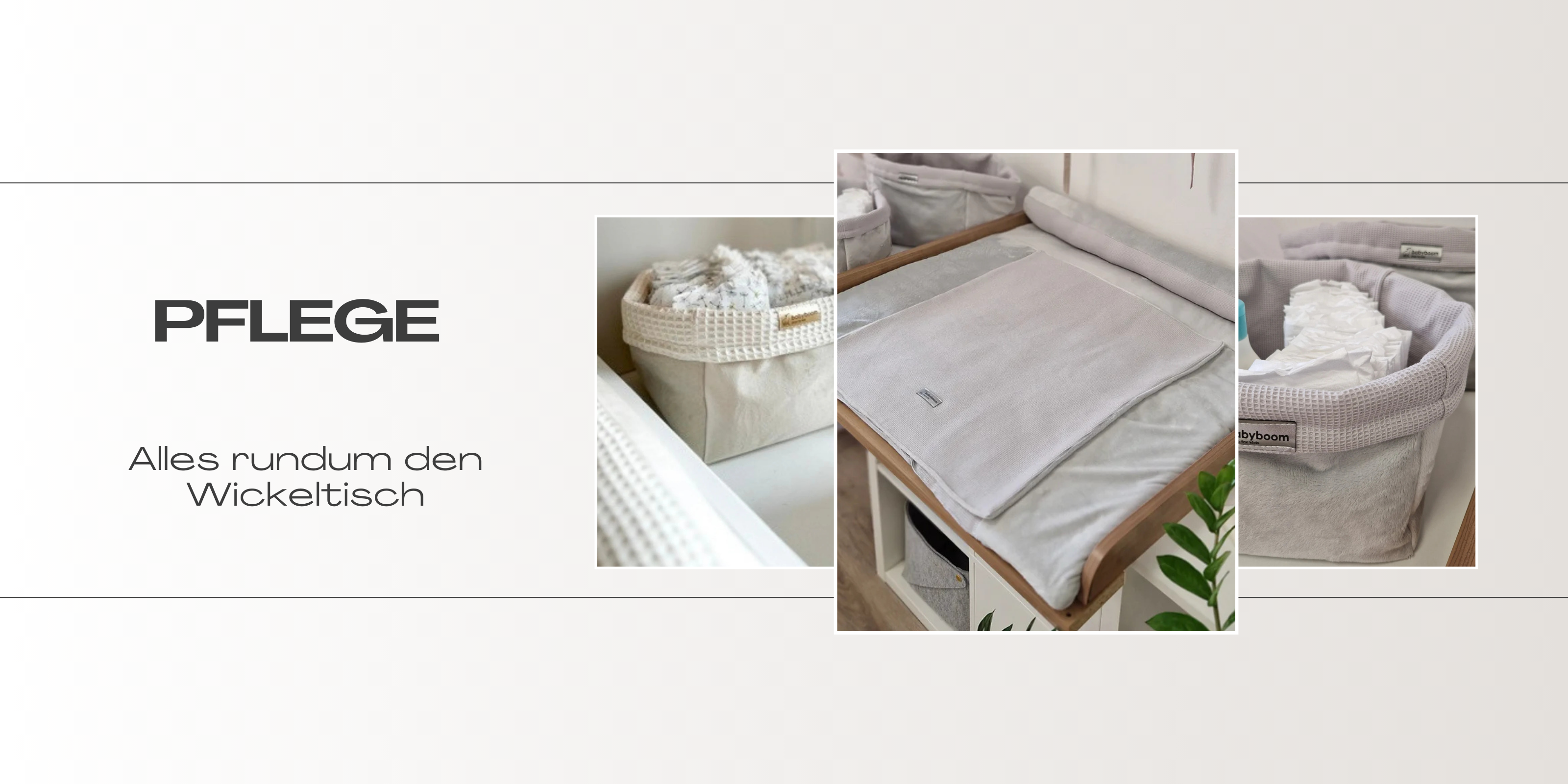 Wickelauflage für Wickeltisch mit Rüschen, handmade, babyboom shop for kids