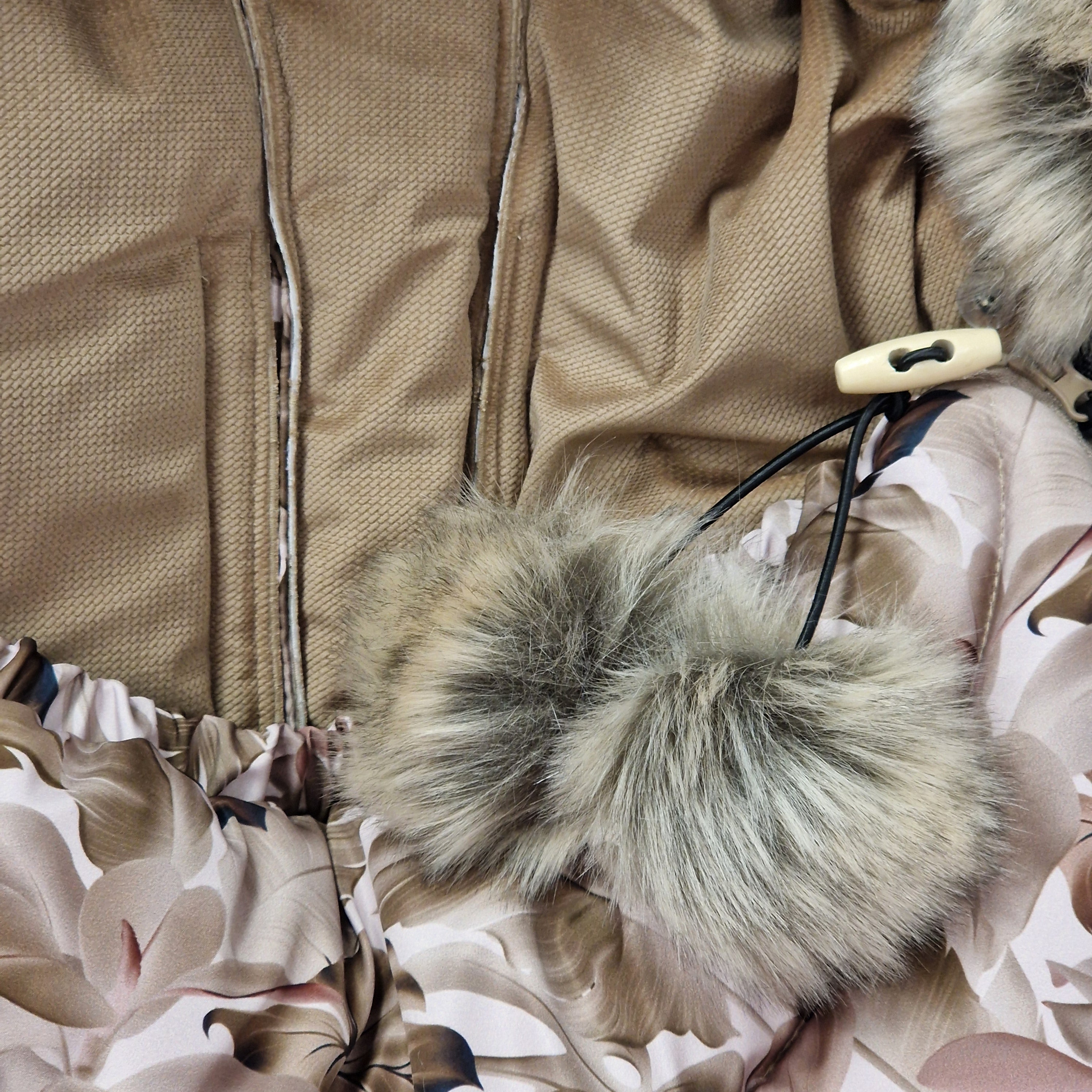 Winterfußsack inkl. Handmuff | Boho Jungle