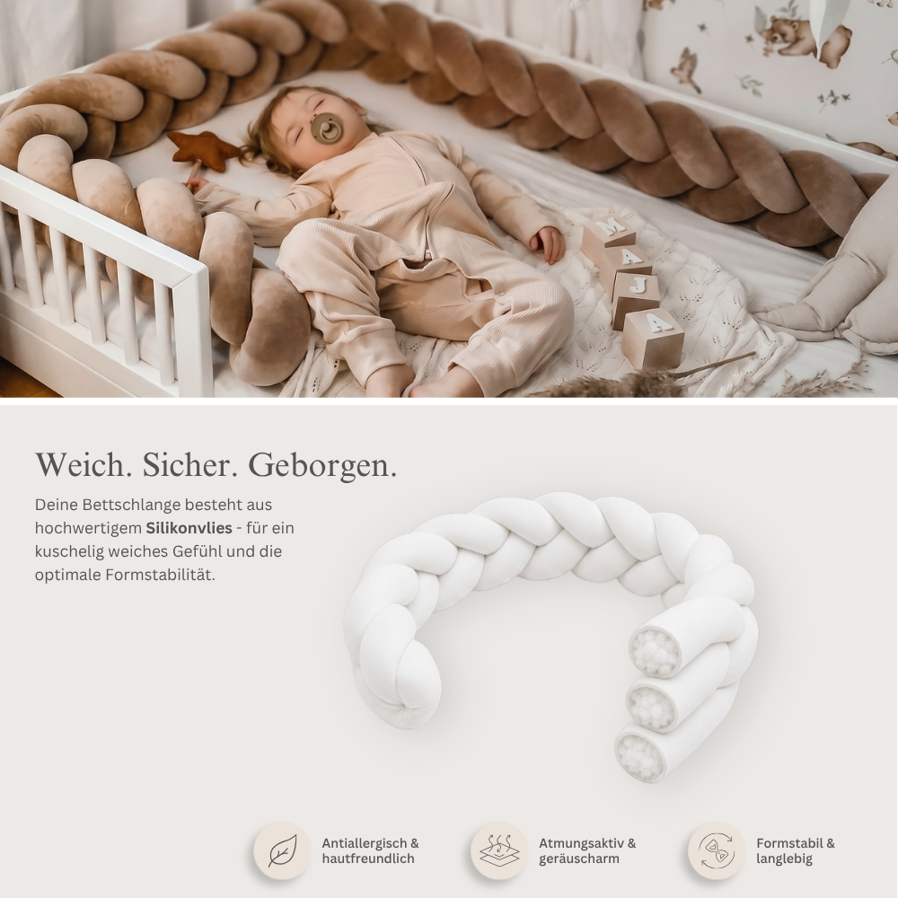 Bettschlange MIDI | Velours