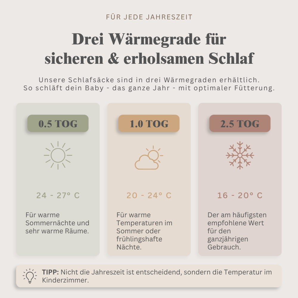 Babyschlafsack mit Bärenohren | Baumwolle & Samt