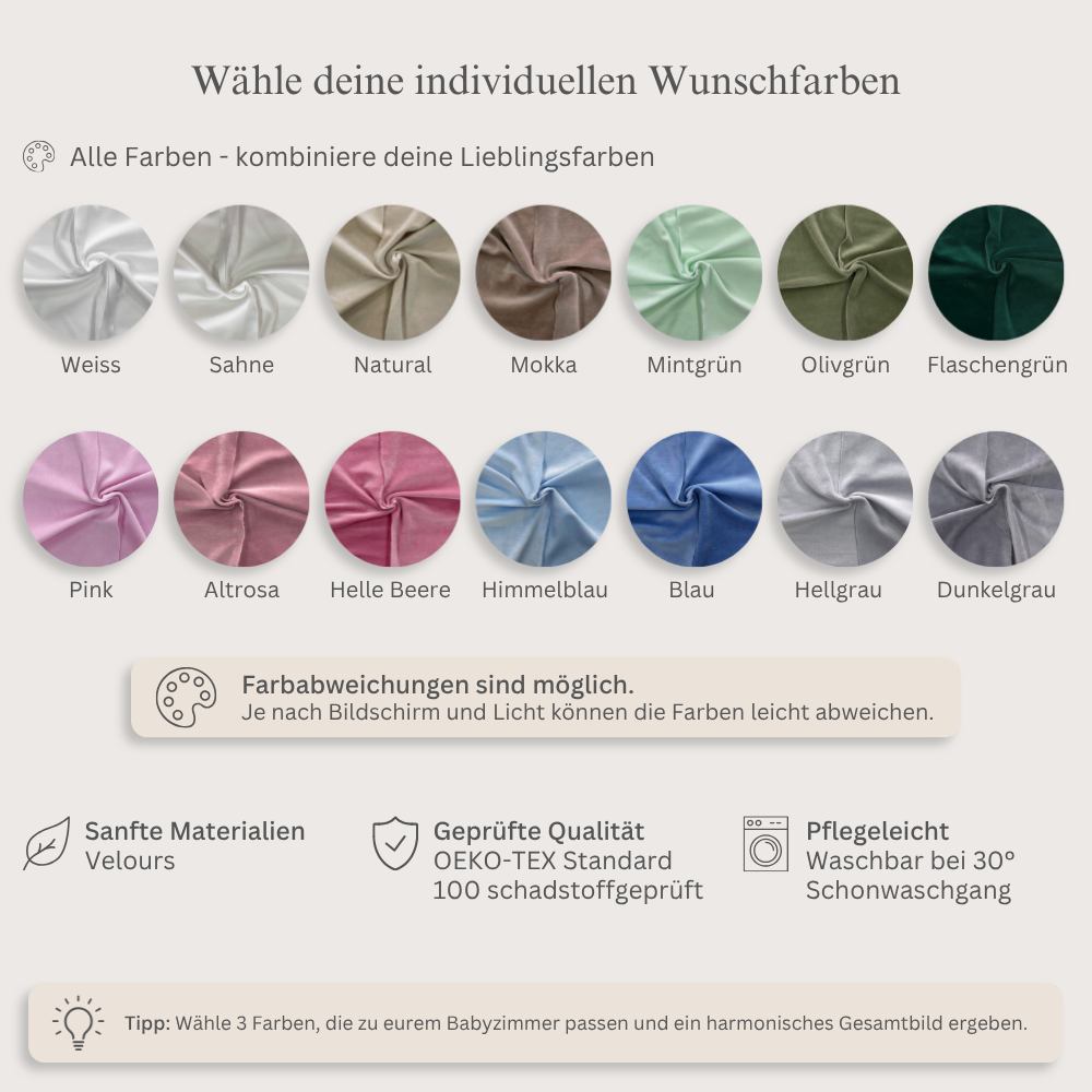 Bettschlange MIDI | Velours