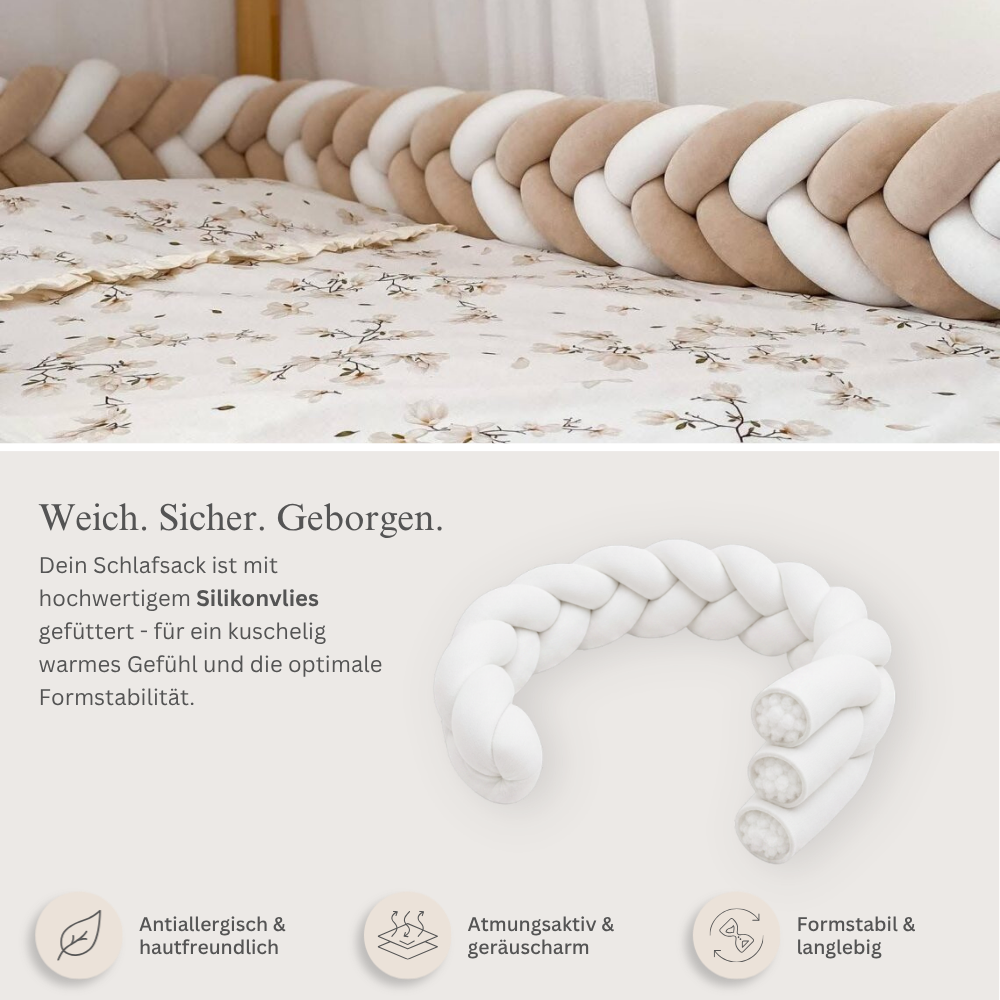 Bettschlange MAXI | Velours