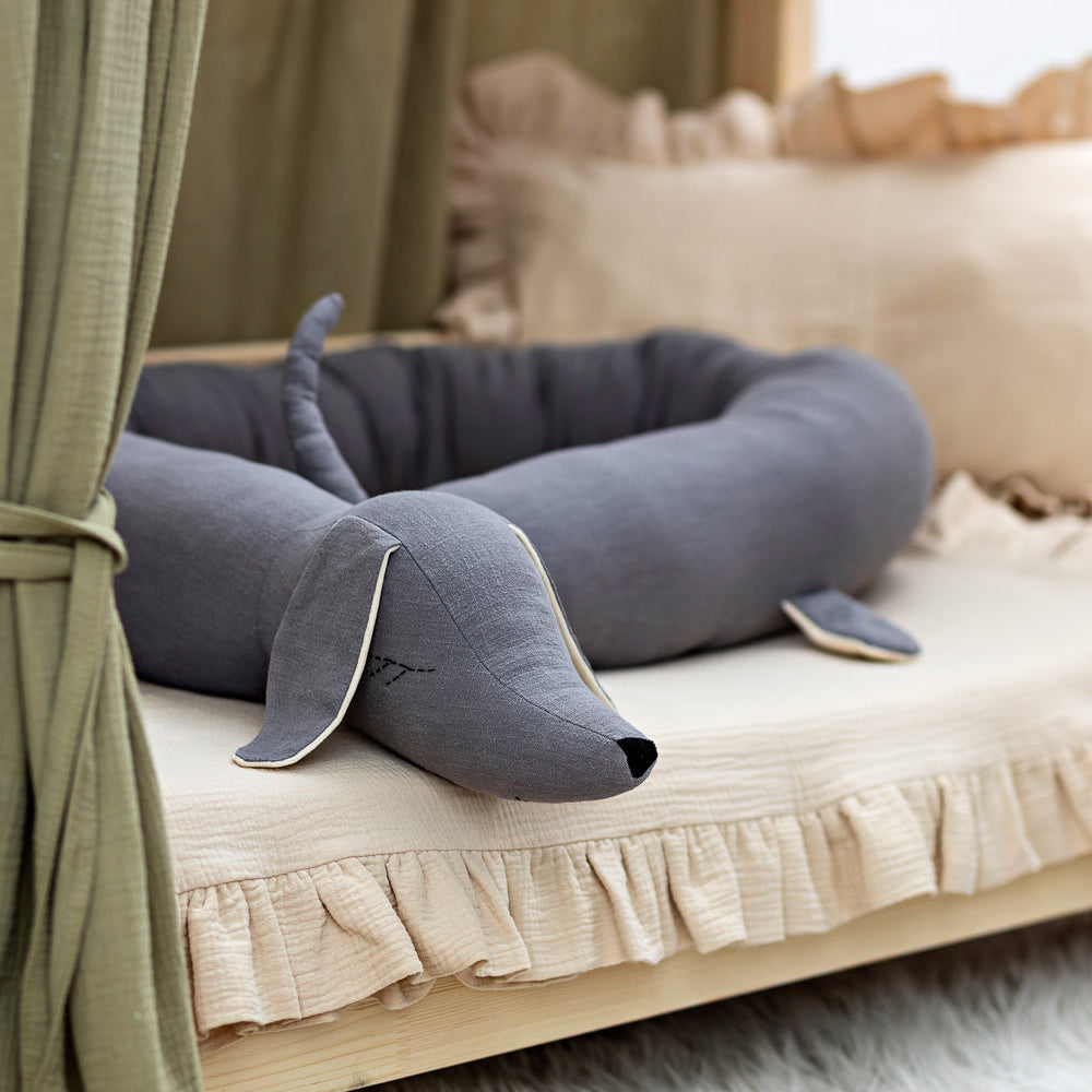 Bettschlange Dackel | Leinen