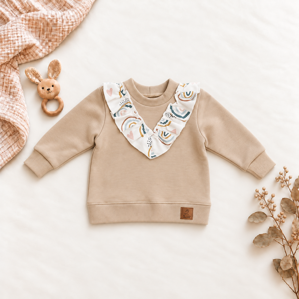 Sweater Regenbogen | Premium-Sweatstoff