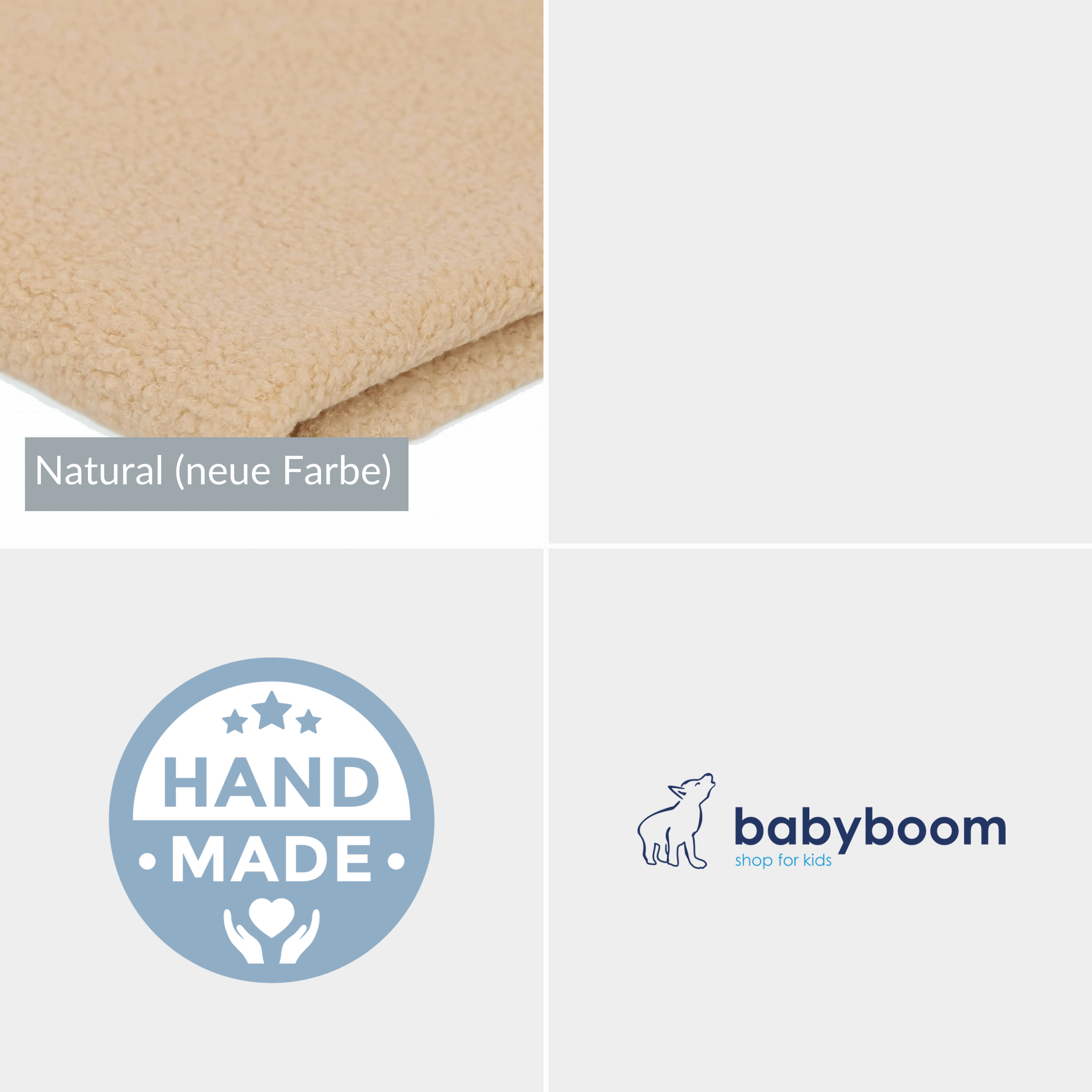 Bettschlange MIDI | Teddy-Stoff