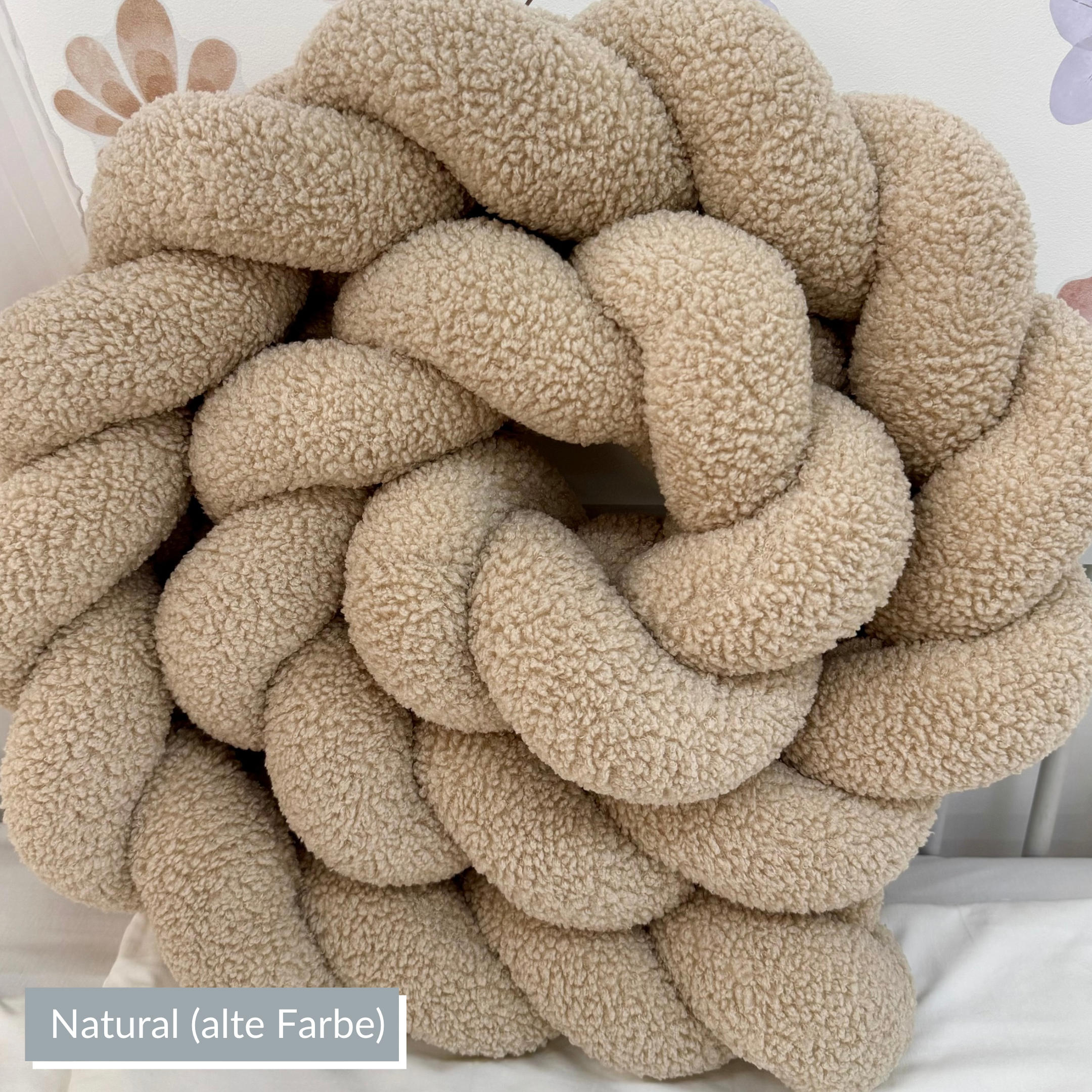 Bettschlange MIDI | Teddy-Stoff