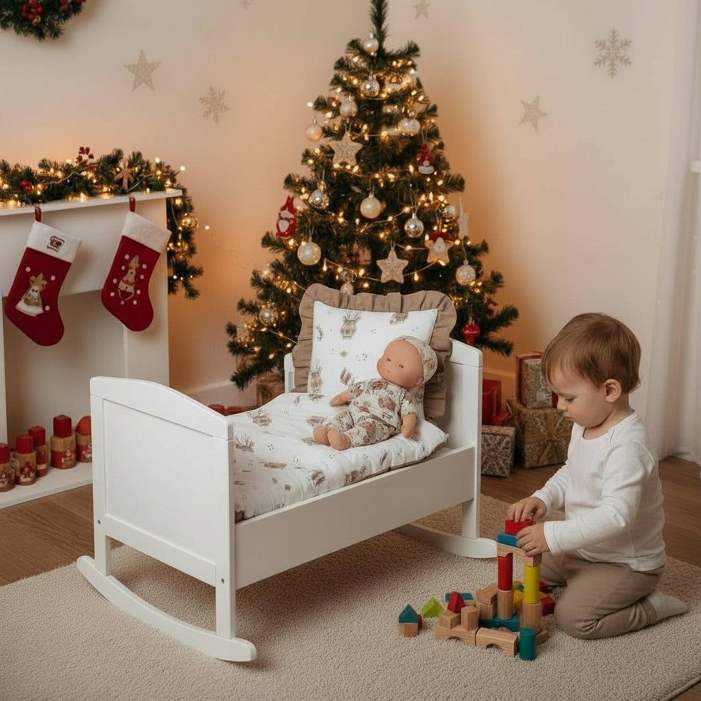 Puppen Bettwäsche | Premium Baumwolle RENTIER