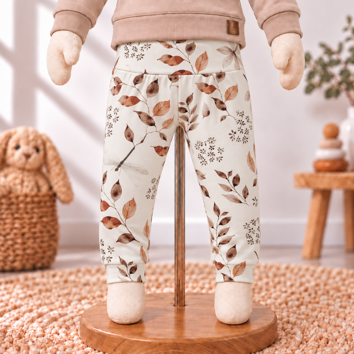 Legging Herbstblätter | Jersey