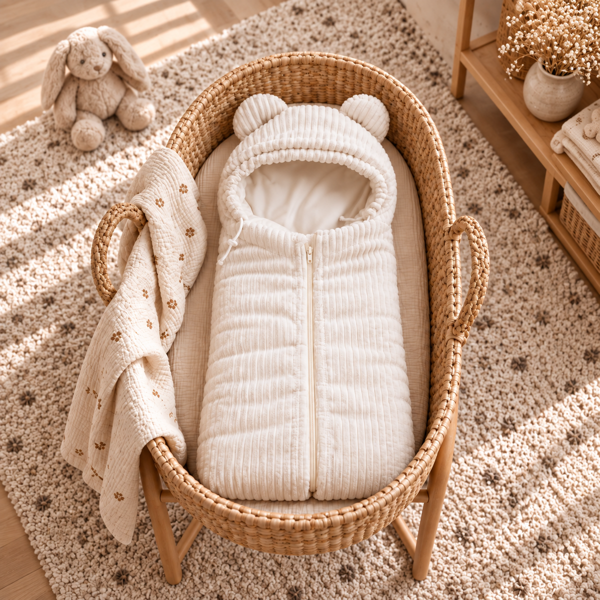 Schlafsack für den Kinderwagen | Velours & Cord