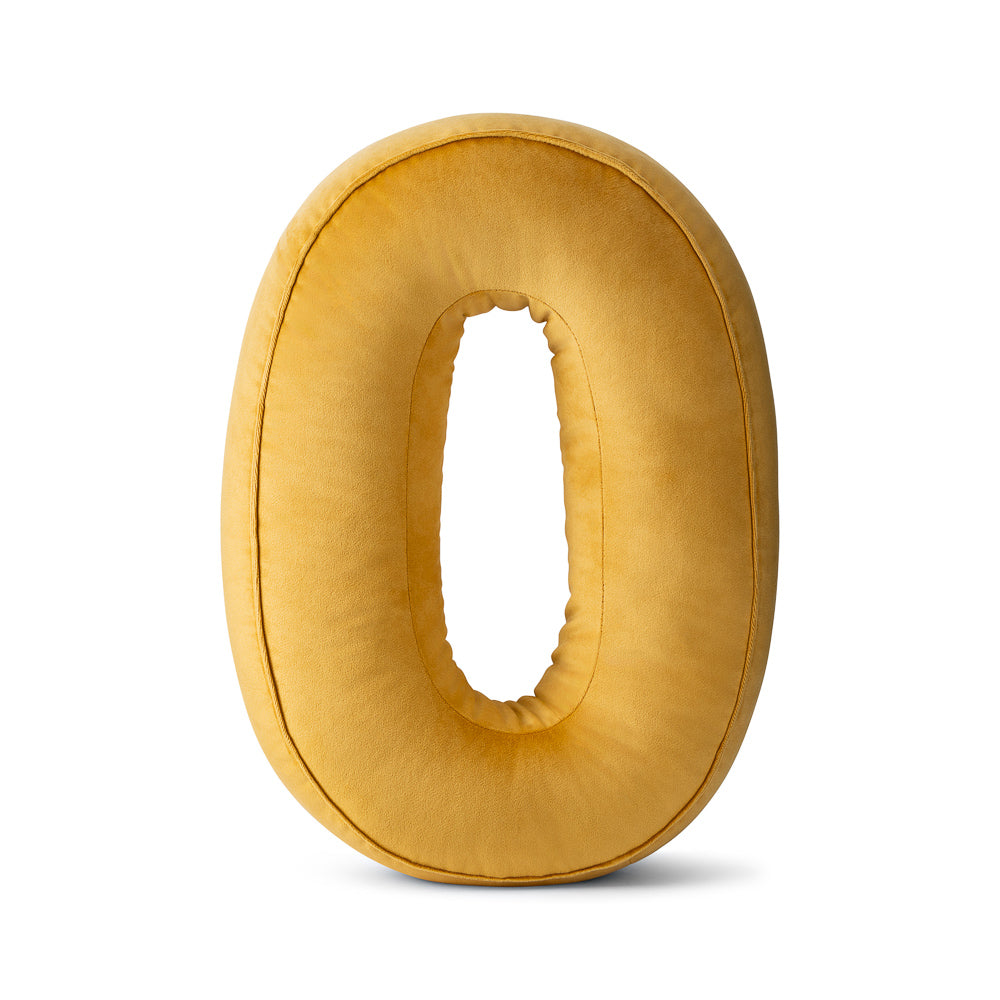 Dekokissen Buchstaben aus Samt