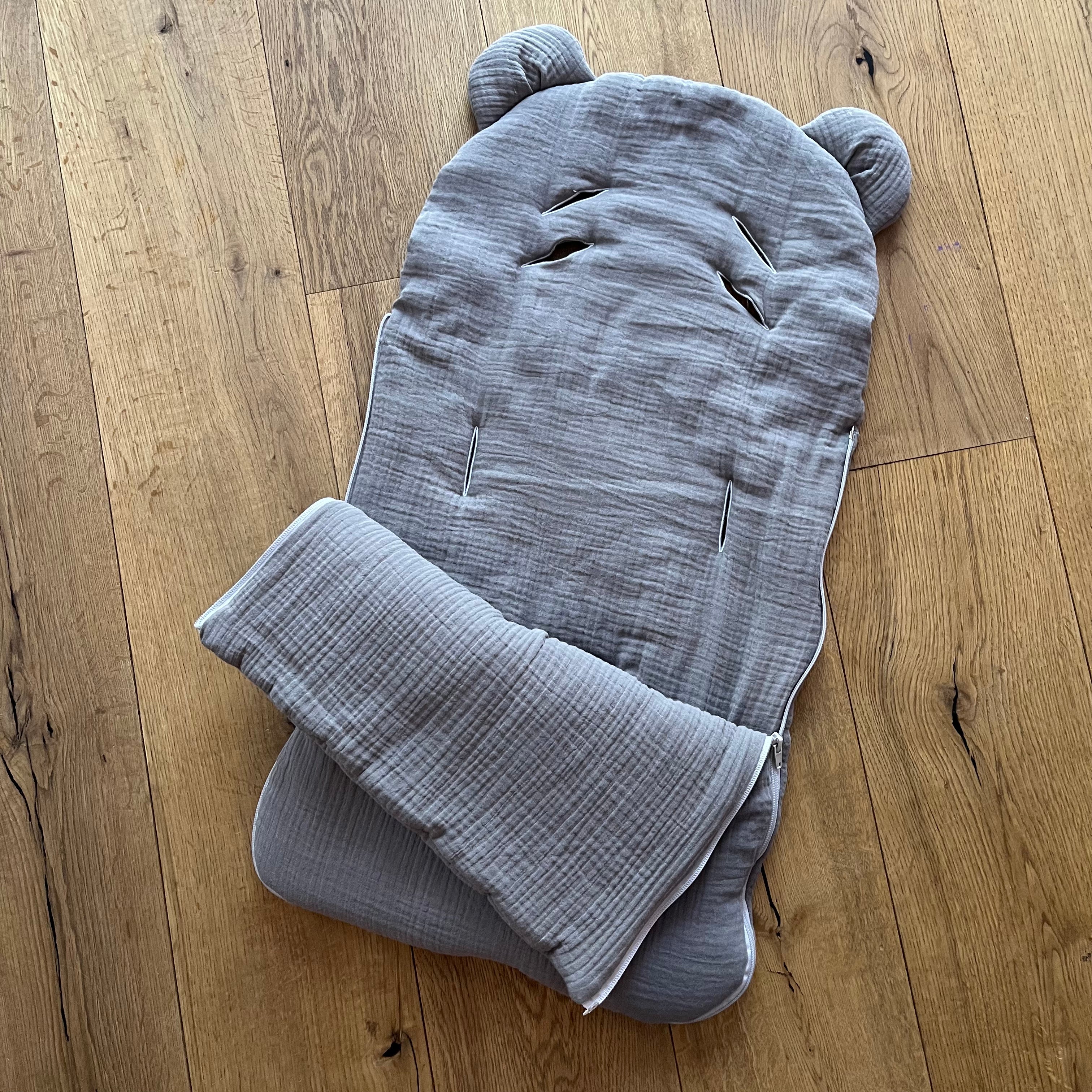 millybo Fußsack Baby Einschlagdecke Winter geeignet für Kinderwagen  Babyschale