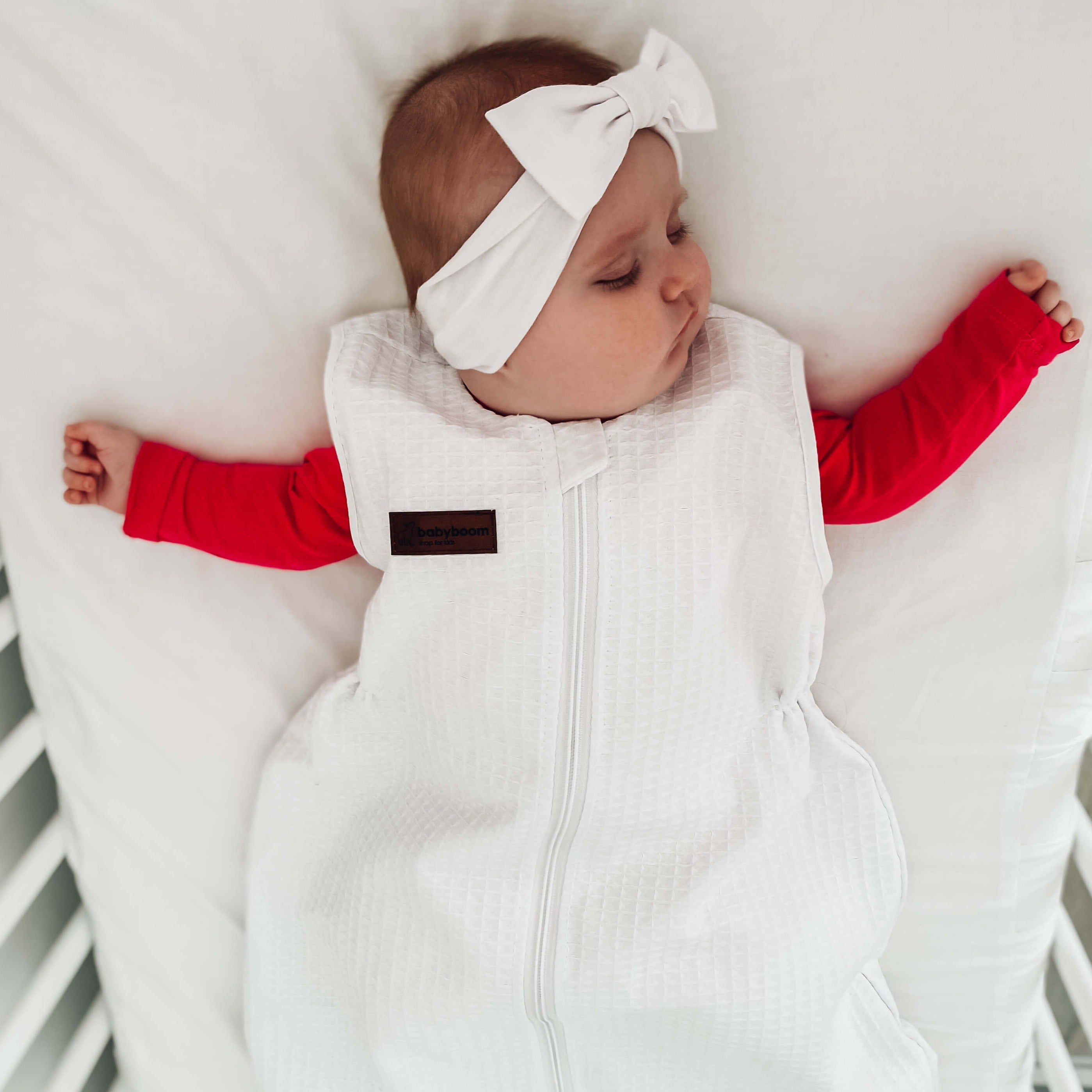 Schlummersack für Baby & Kleinkind in Birnenform | Waffelpique