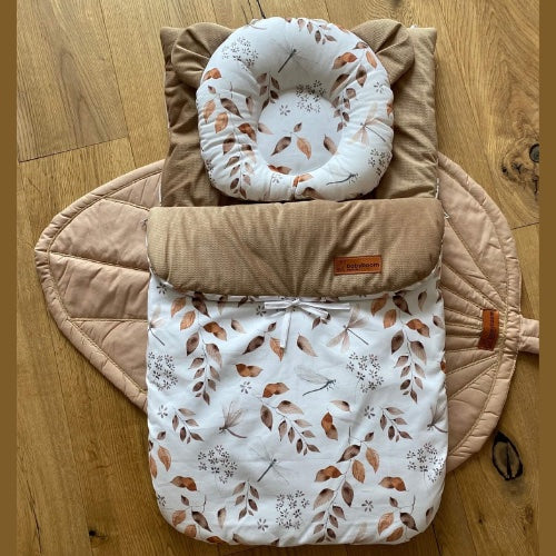 Premium Babyschlafsack | Samt-Stoff & Premium Baumwolle