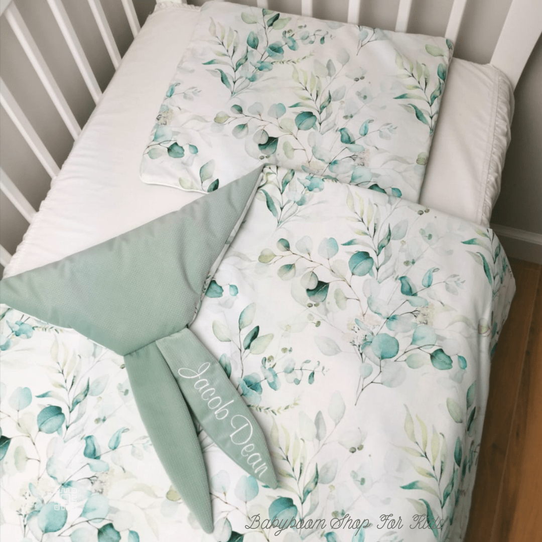 Decke und Bettwäsche aus Premium Baumwoole iund Samt, Personalisiert und handmade