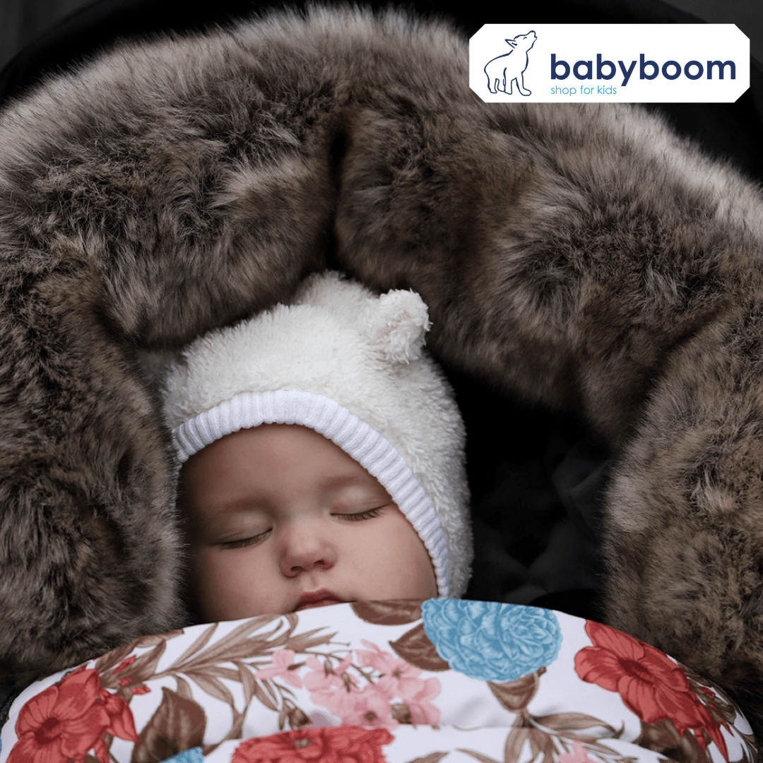 Winterfußsack für Baby & Kleinkind | Samt & Premium Polyester