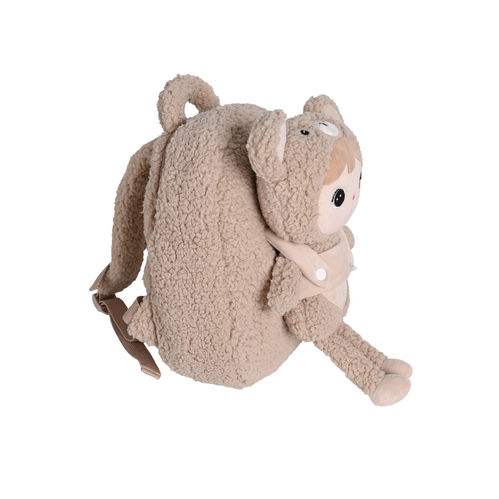 Personalisierter Stoff-Rucksack | BEIGE BEAR