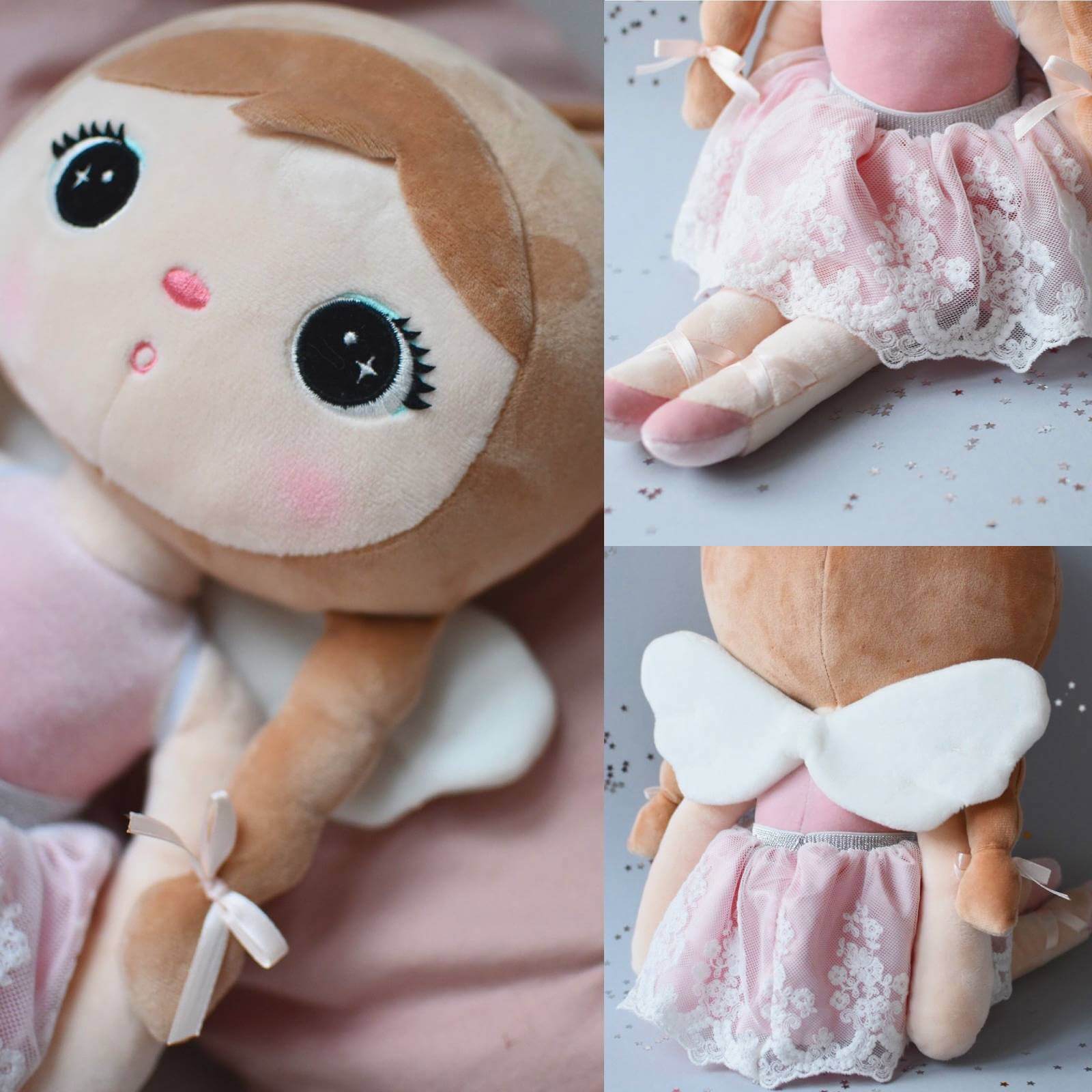 Stoffpuppe Pink Angel Doll